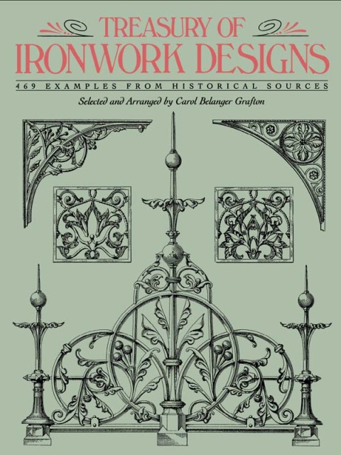 Cover image for book Treasury of Ironwork Designs