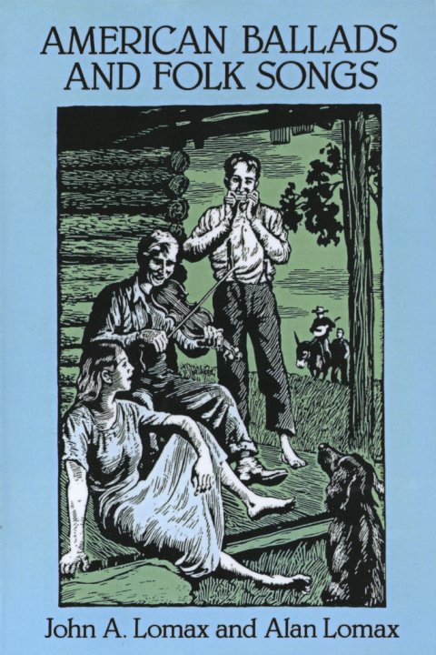 Cover image for book American Ballads and Folk Songs