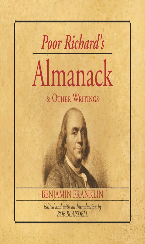 Cover image for book Poor Richard's Almanack and Other Writings