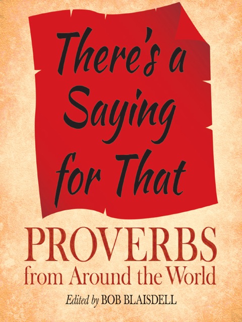 Cover image for book There's a Saying for That