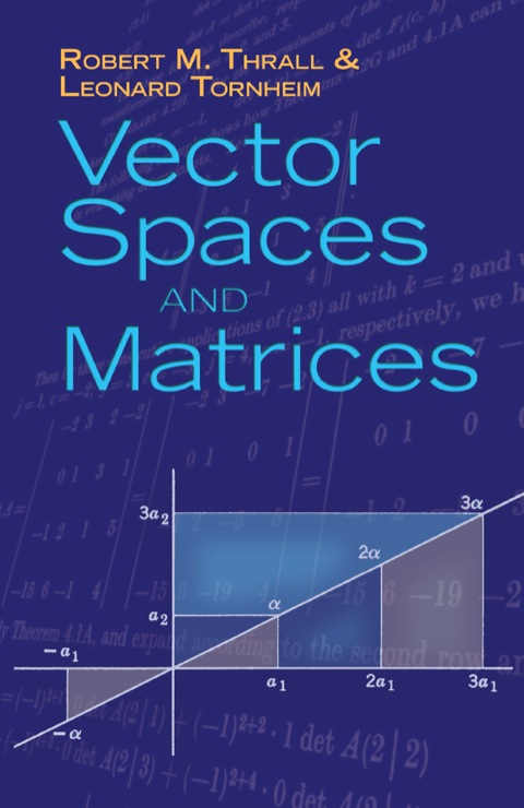 Cover image for book Vector Spaces and Matrices