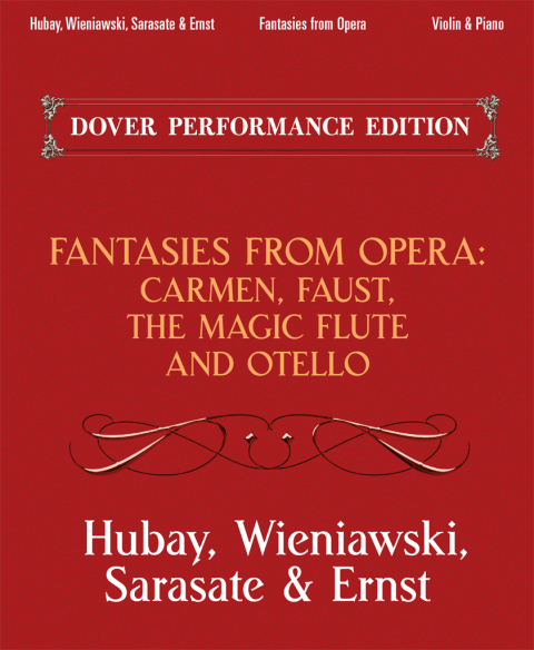 Cover image for book Fantasies from Opera for Violin and Piano