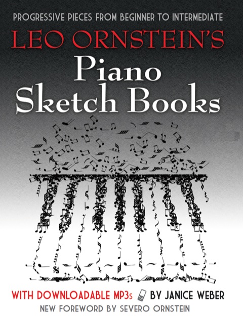 Cover image for book Leo Ornstein's Piano Sketch Books with Downloadable MP3s