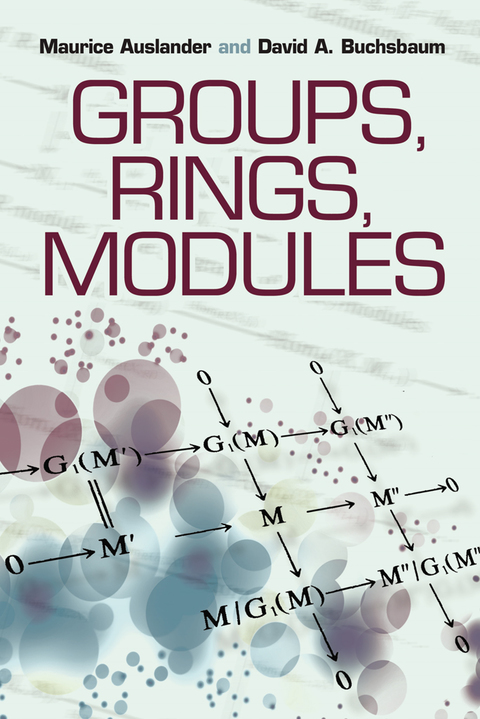 Cover image for book Groups, Rings, Modules