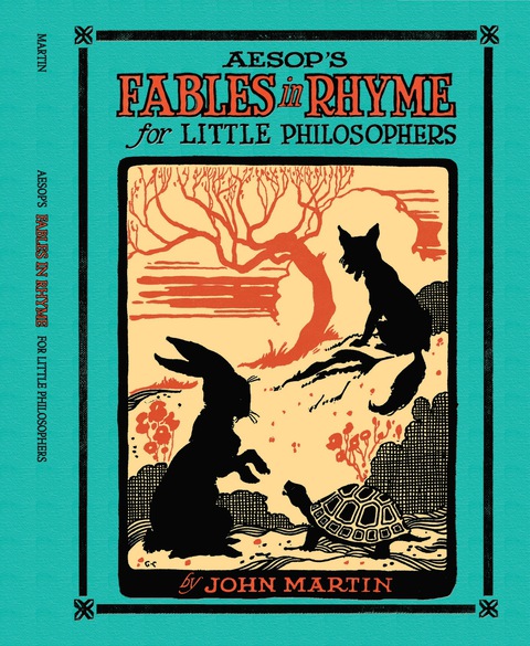 Cover image for book Aesop's Fables in Rhyme for Little Philosophers
