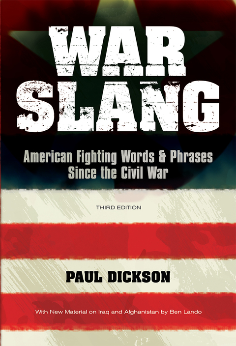Cover image for book War Slang