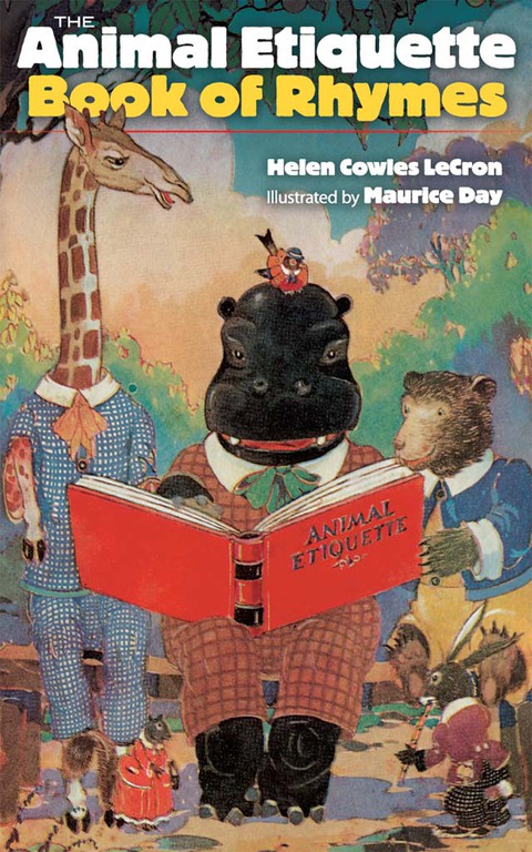 Cover image for book The Animal Etiquette Book of Rhymes