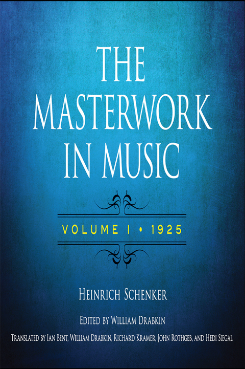 Cover image for book The Masterwork in Music: Volume I, 1925
