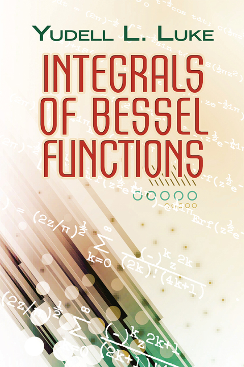 Cover image for book Integrals of Bessel Functions
