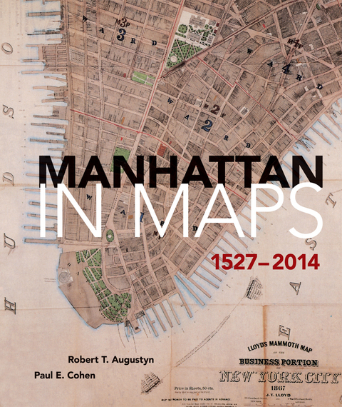 Cover image for book Manhattan in Maps 1527-2014
