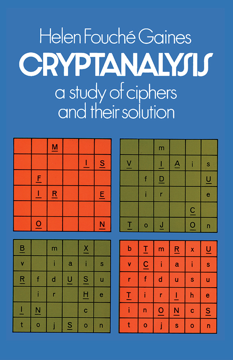 Cover image for book Cryptanalysis