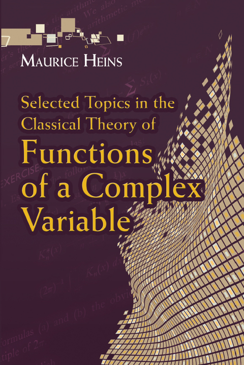 Cover image for book Selected Topics in the Classical Theory of Functions of a Complex Variable