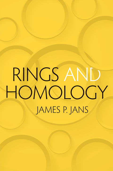 Cover image for book Rings and Homology