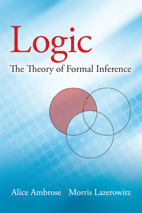 Cover image for book Logic: The Theory of Formal Inference