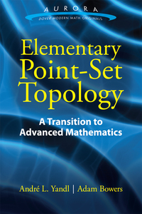 Cover image: Elementary Point-Set Topology 1st edition 9780486803494