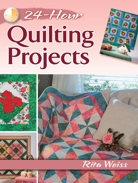 Cover image for book 24-Hour Quilting Projects