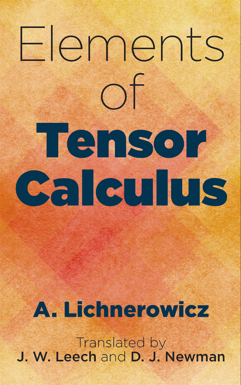 Cover image for book Elements of Tensor Calculus