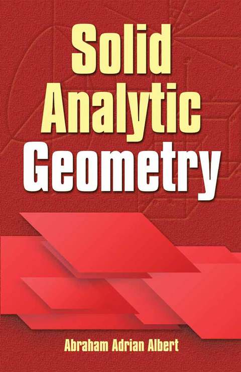 Cover image for book Solid Analytic Geometry