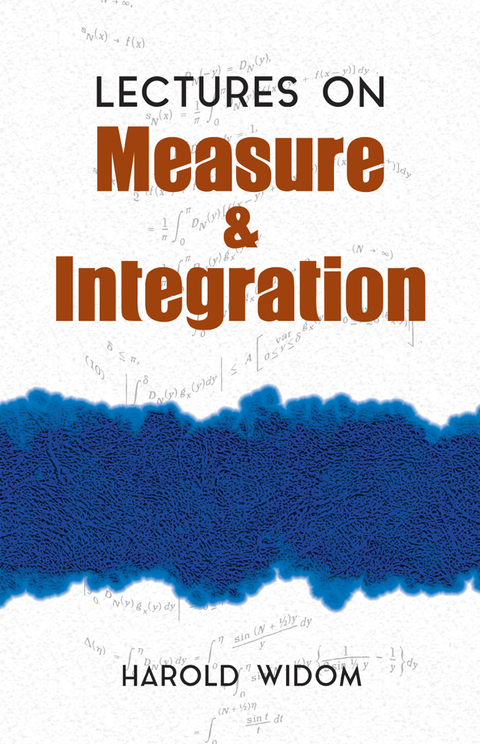 Cover image for book Lectures on Measure and Integration