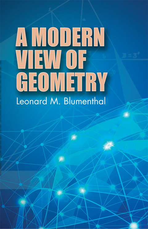 Cover image for book A Modern View of Geometry