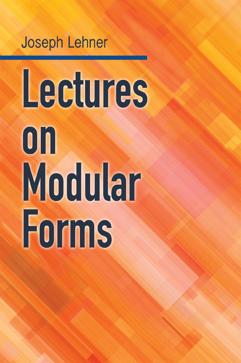 Cover image for book Lectures on Modular Forms