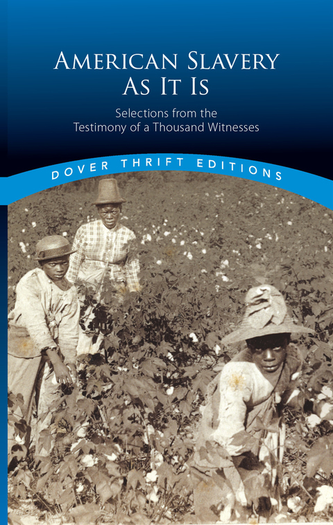 Cover image for book American Slavery As It Is