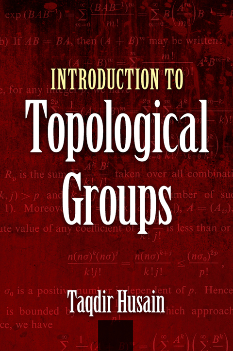 Cover image for book Introduction to Topological Groups