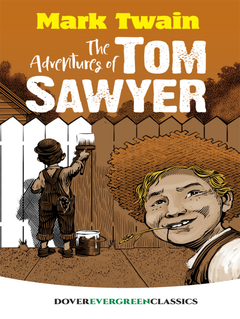 Cover image for book The Adventures of Tom Sawyer
