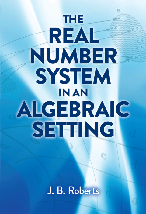 Cover image for book The Real Number System in an Algebraic Setting