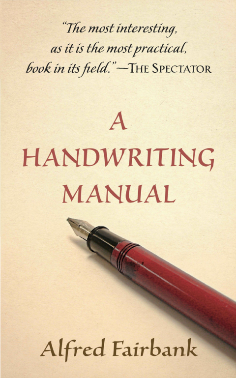 Cover image for book A Handwriting Manual