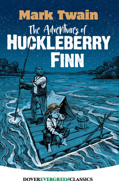 Cover image for book The Adventures of Huckleberry Finn
