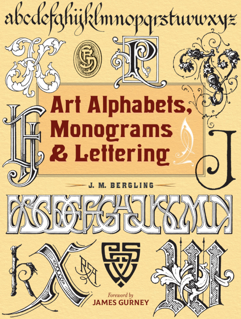 Cover image for book Art Alphabets, Monograms, and Lettering