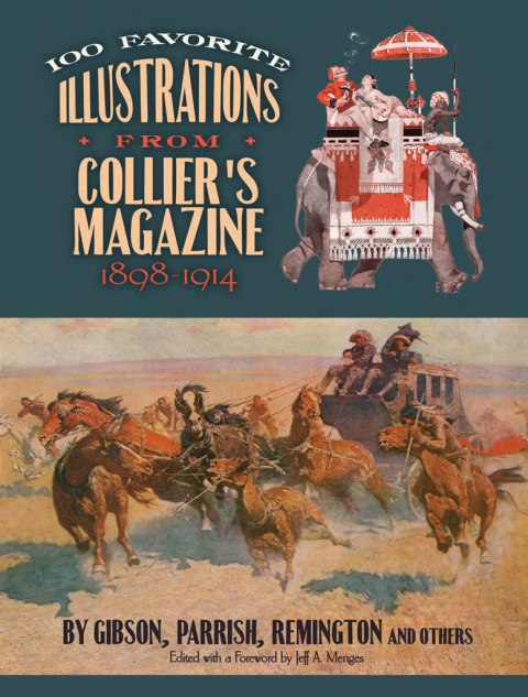Cover image for book 100 Favorite Illustrations from Collier's Magazine, 1898-1914