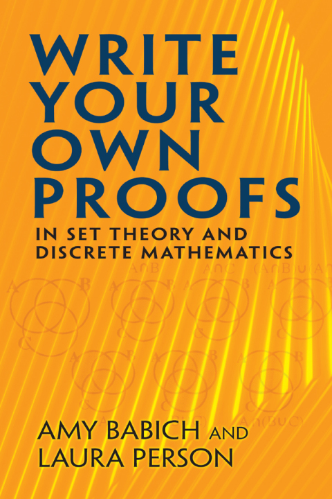 Cover image for book Write Your Own Proofs