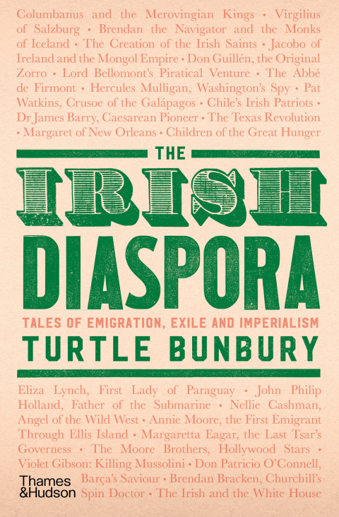 Cover image for book The Irish Diaspora: Tales of Emigration, Exile and Imperialism