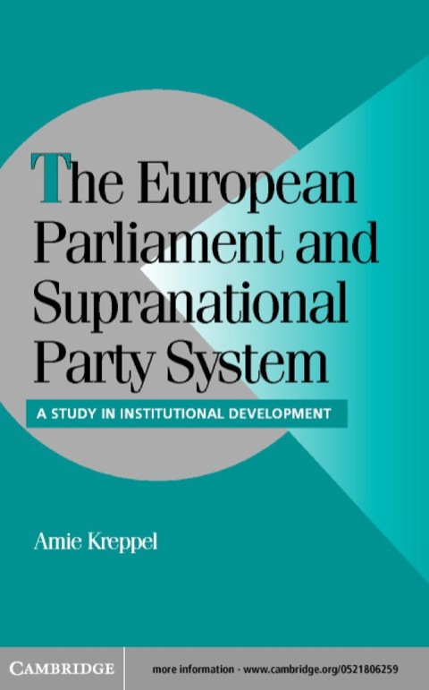 Cover image for book The European Parliament and Supranational Party System