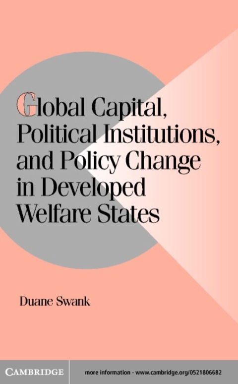 Cover image for book Global Capital, Political Institutions, and Policy Change in Developed Welfare States