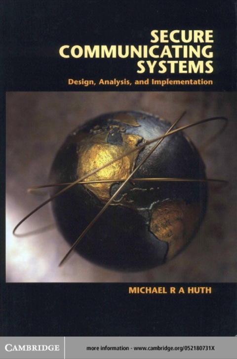 Cover image for book Secure Communicating Systems