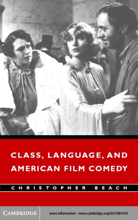 Cover image for book Class, Language, and American Film Comedy
