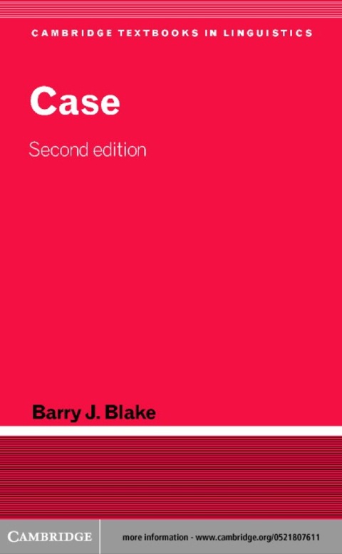 Cover image for book Case