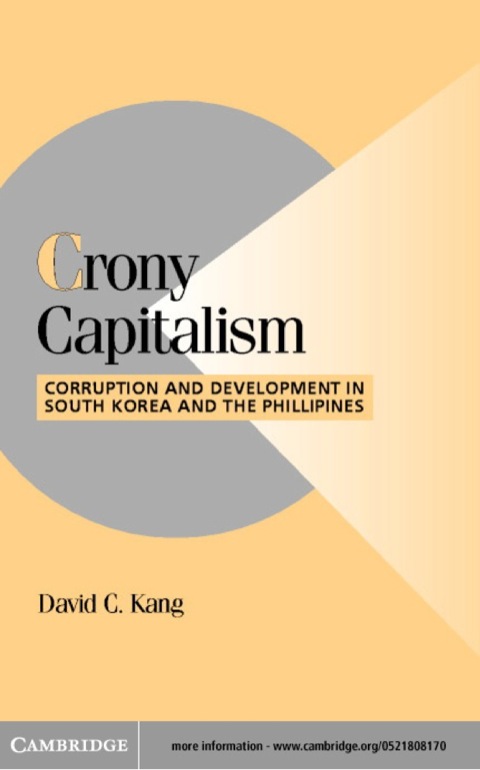 Cover image for book Crony Capitalism