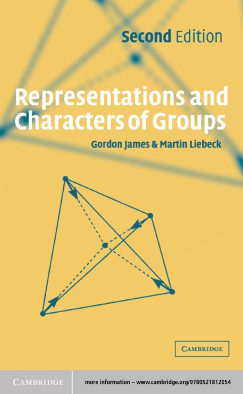 Cover image for book Representations and Characters of Groups