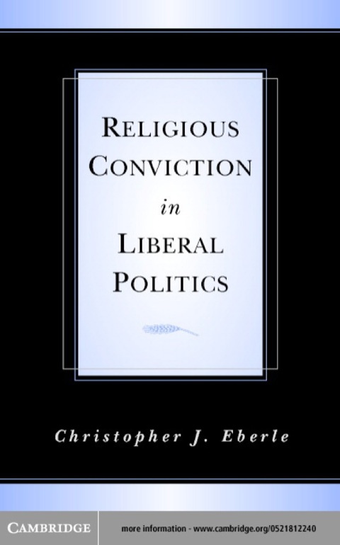 Cover image for book Religious Conviction in Liberal Politics