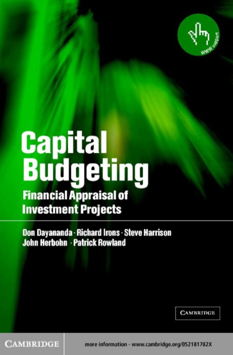 Cover image for book Capital Budgeting