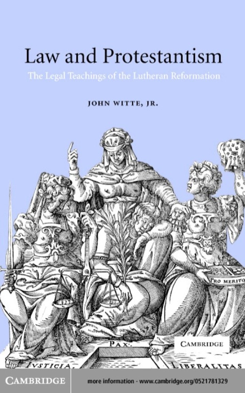 Cover image for book Law and Protestantism