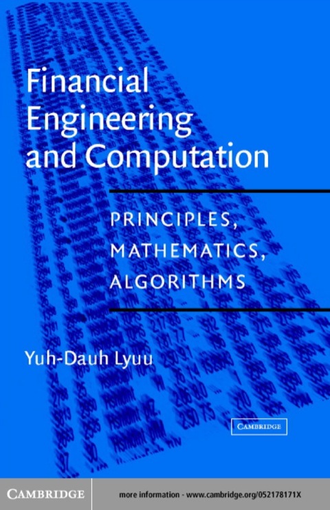 Cover image for book Financial Engineering and Computation