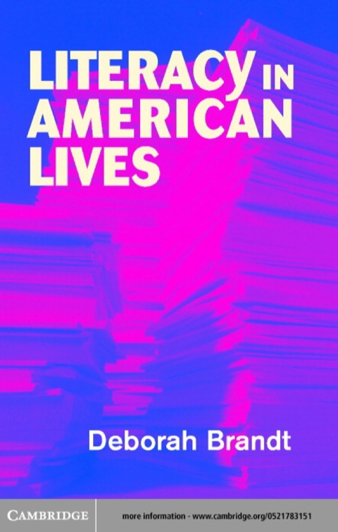 Cover image for book Literacy in American Lives