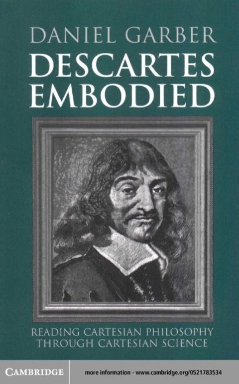 Cover image for book Descartes Embodied
