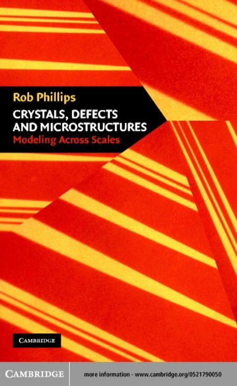 Cover image for book Crystals, Defects and Microstructures