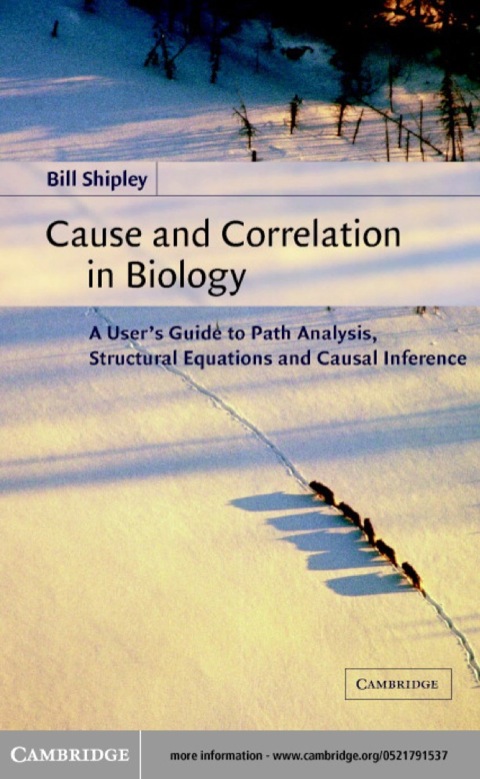 Cover image for book Cause and Correlation in Biology